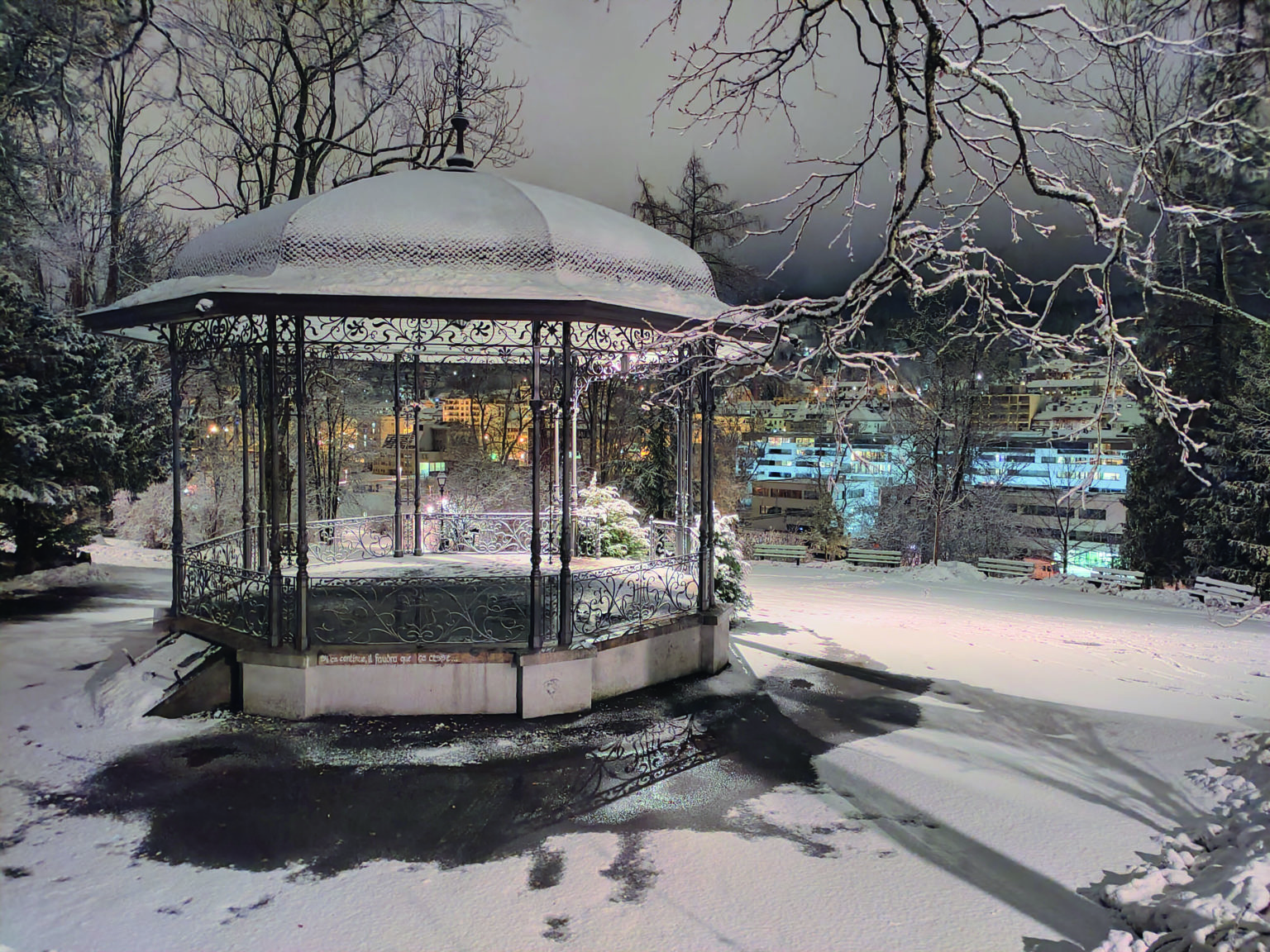 Une Saint-Nicolas féérique au parc des Crêtets