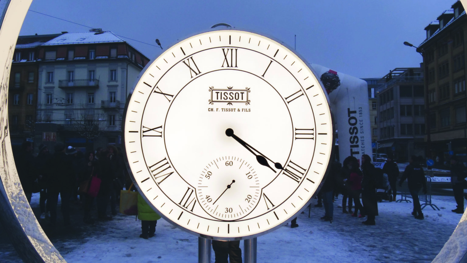 Une horloge monumentale !