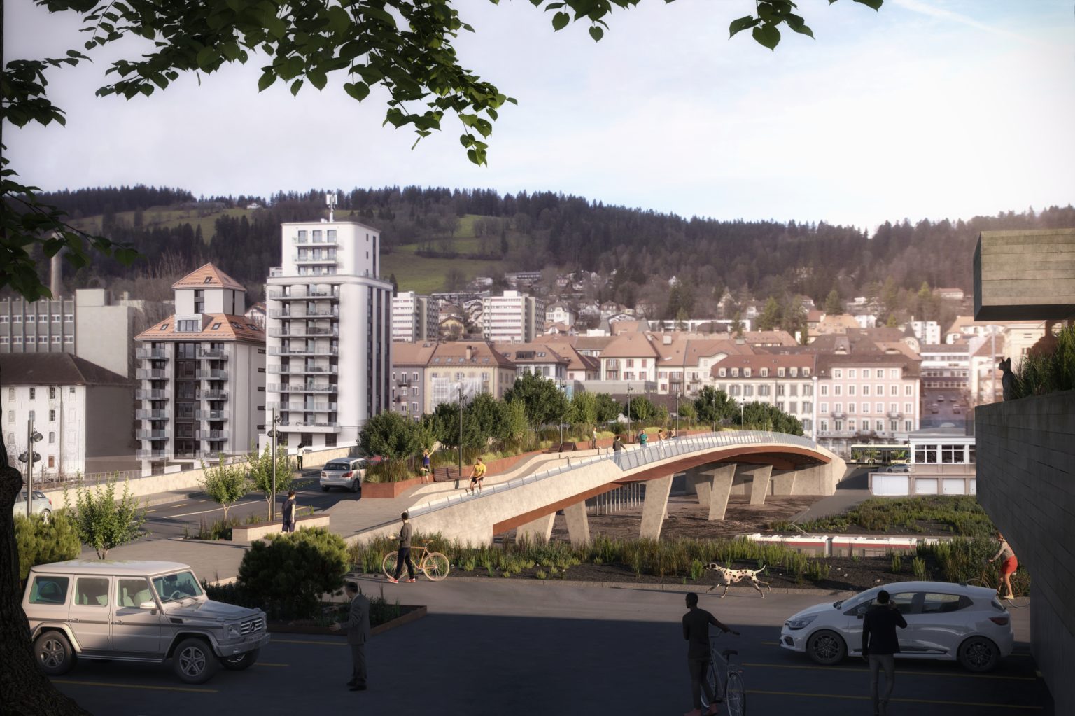 Reconstruction du Grand-Pont : future promenade urbaine