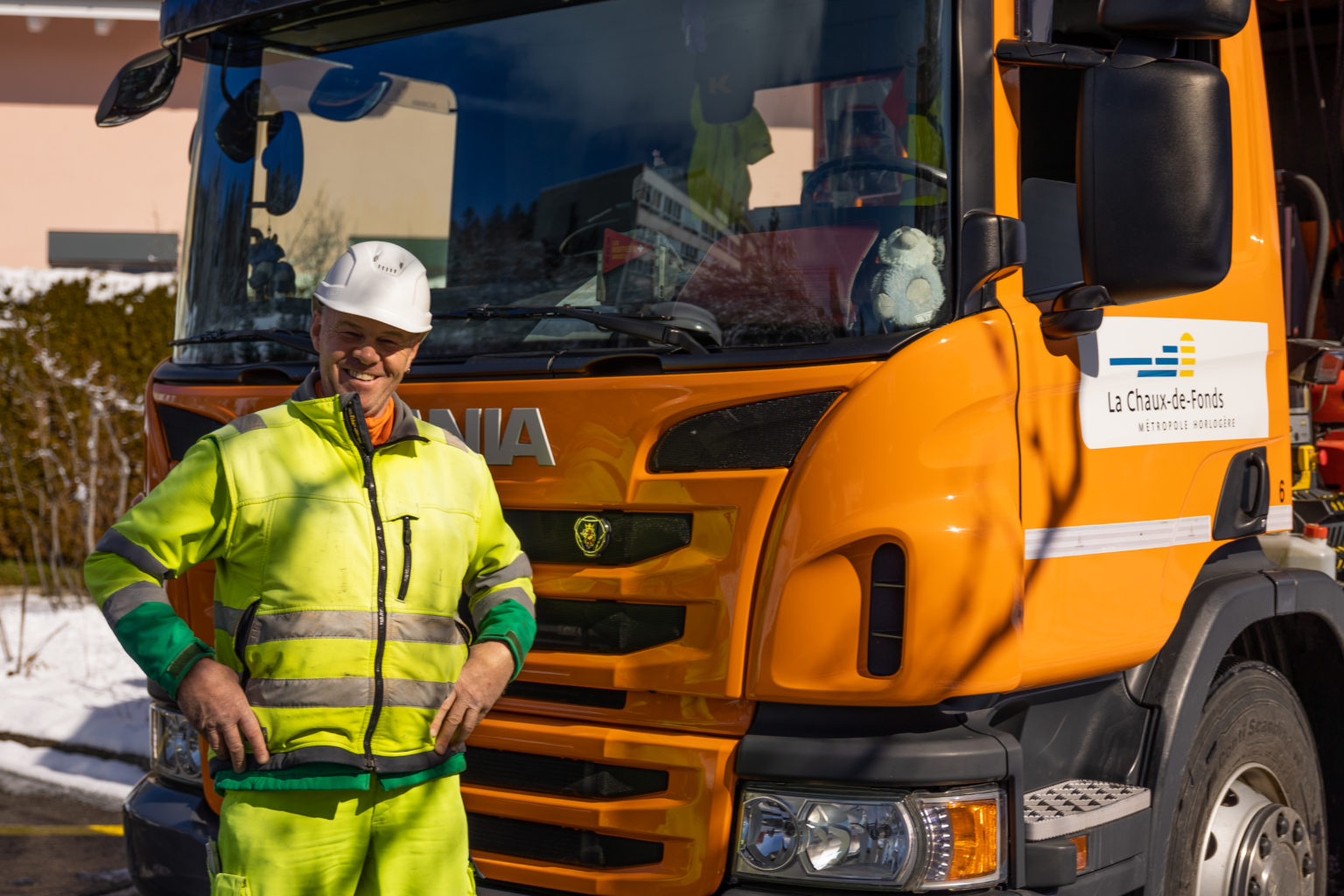Des rues propres et une ville belle comme un camion