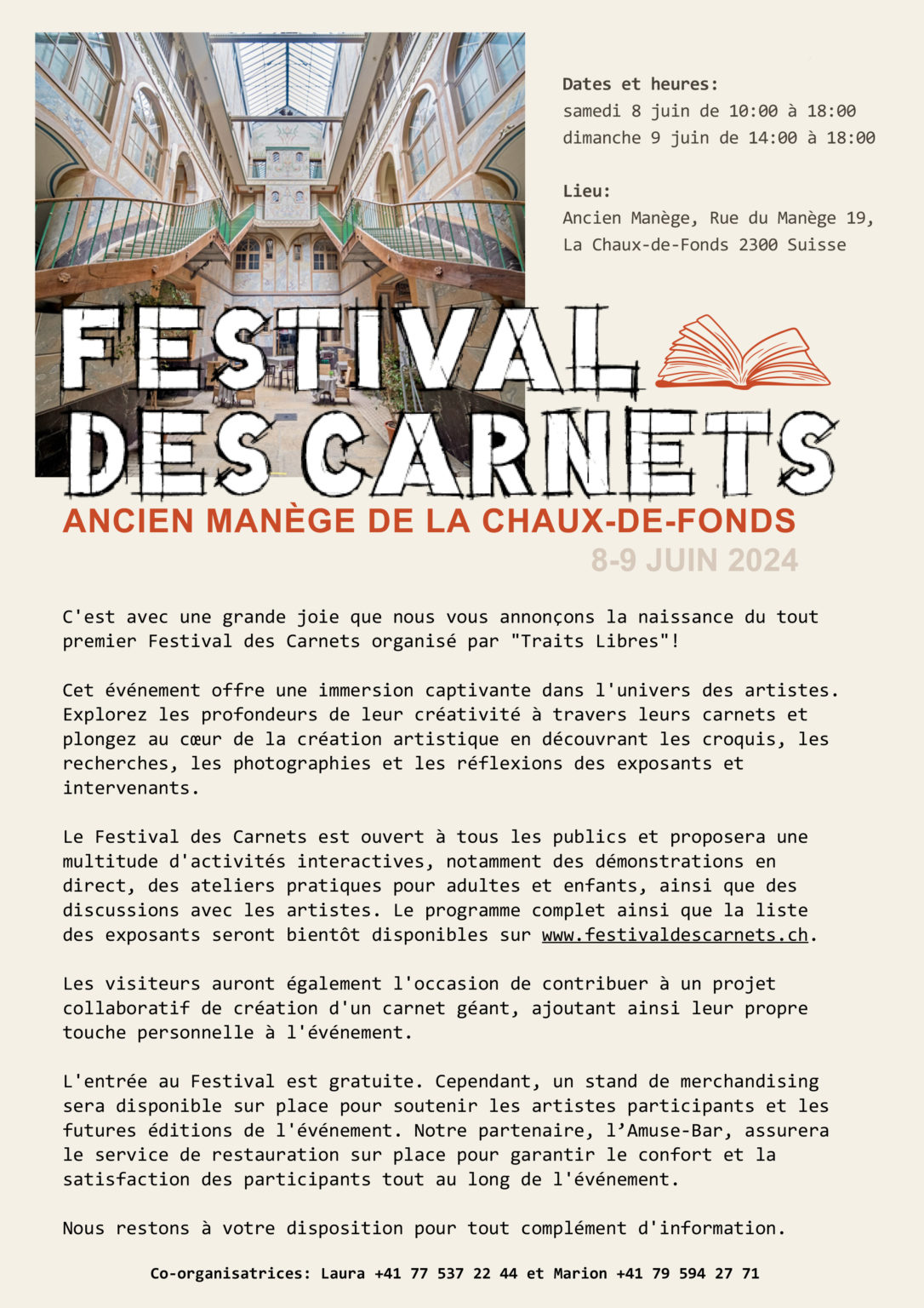 FESTIVAL DES CARNETS