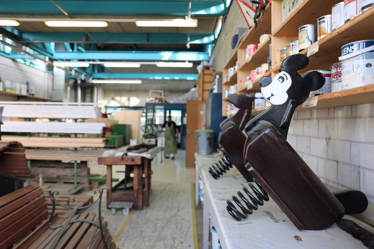 Des ateliers au service des espaces publics