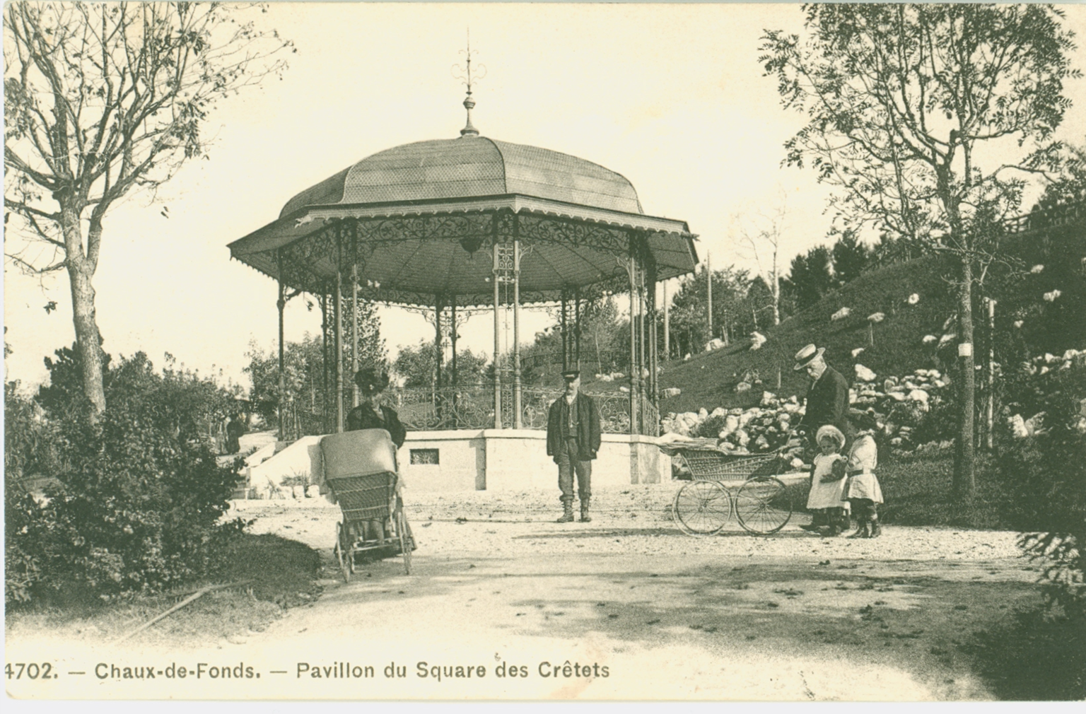 parc des Crêtets 1912 & 2024