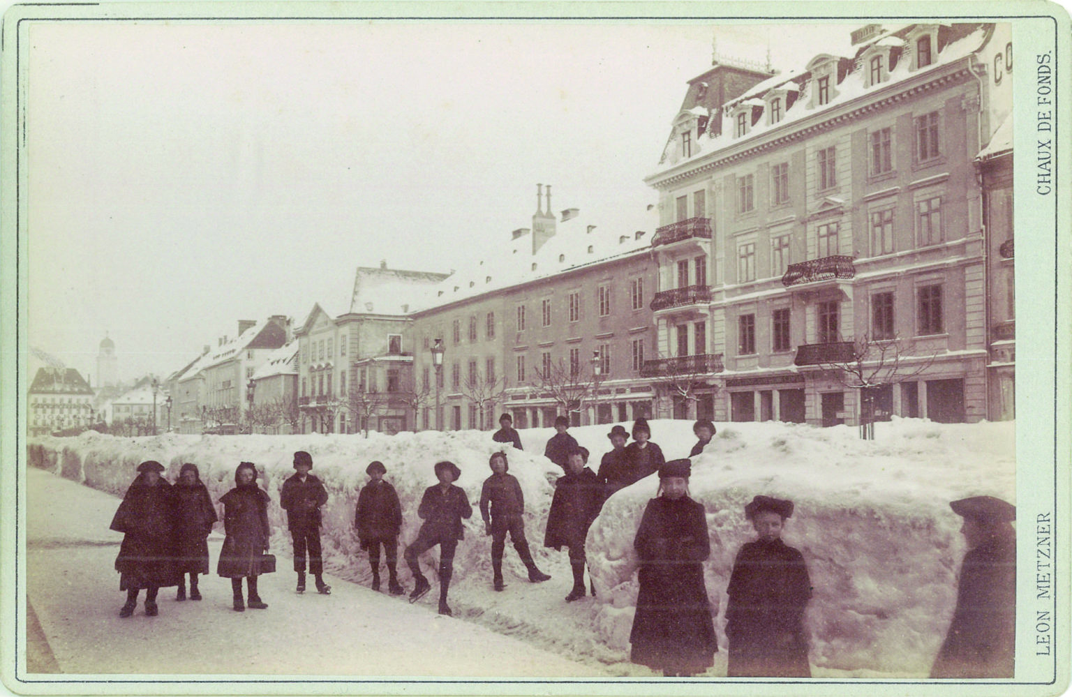 « Vous avez d’la neige en haut ? » : les hivers chaux-de-fonniers d'autrefois
