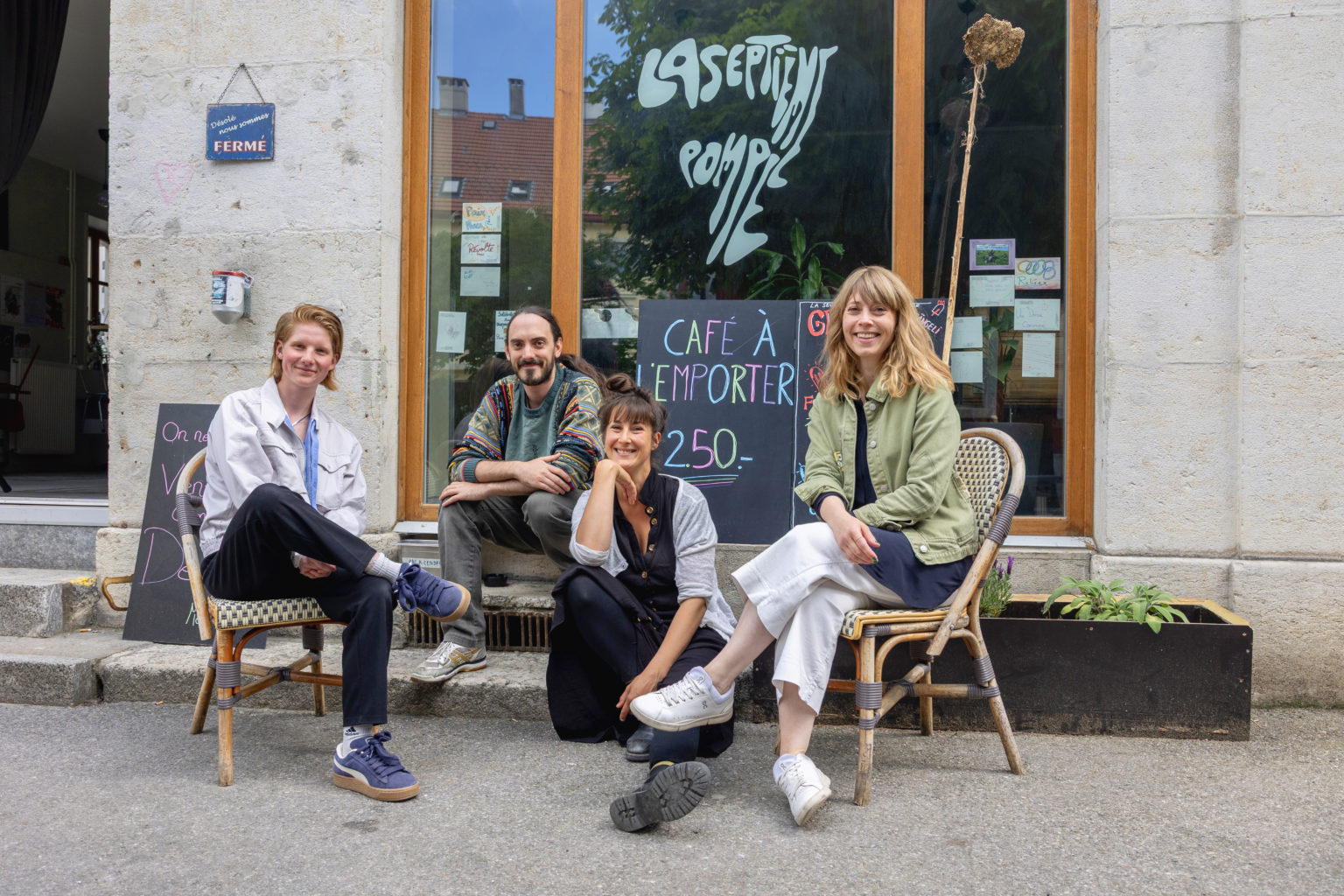 LA COOPÉRATIVE DE LA 7e pompe : ENTRE convivialité et partage