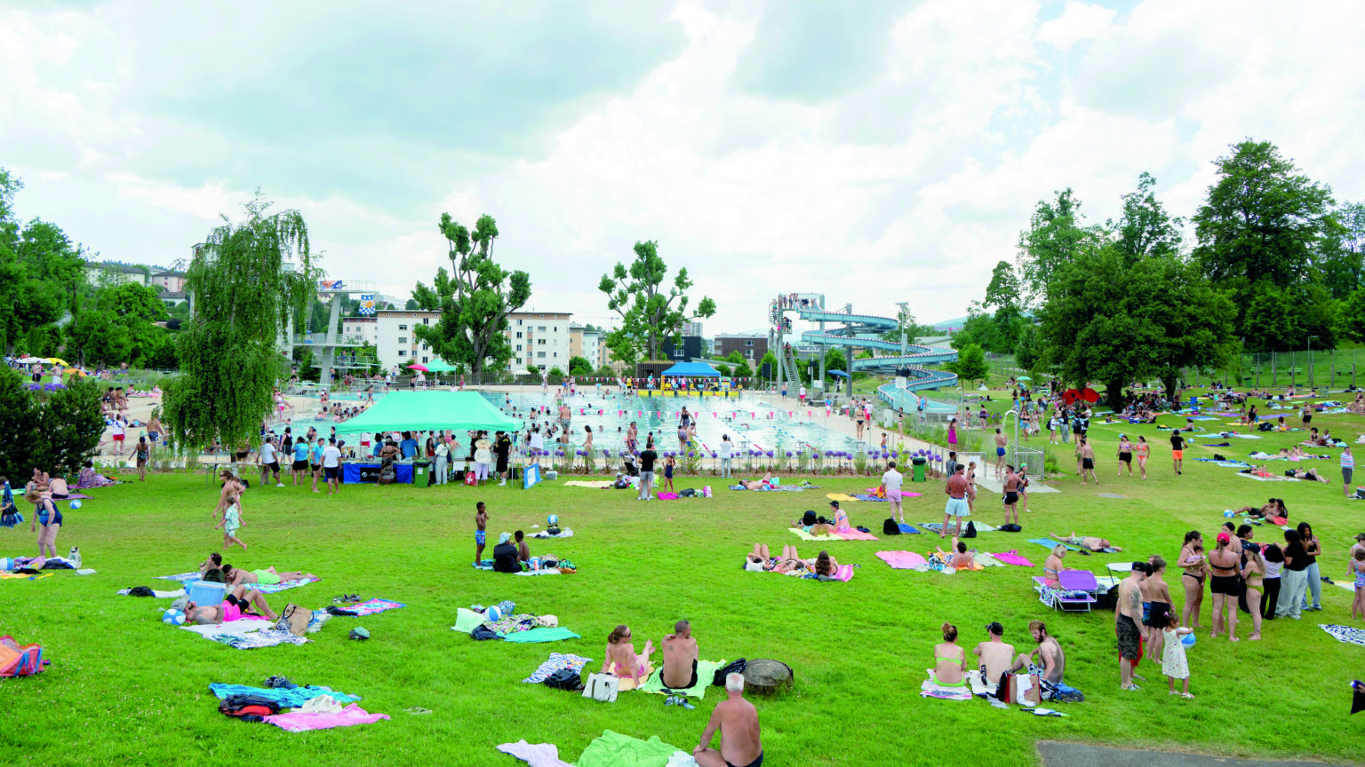 Réouverture de la piscine des Mélèzes